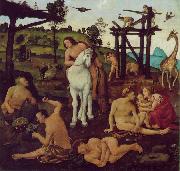 Piero di Cosimo Vulcan and Aeolus Germany oil painting artist